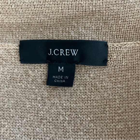 JCrew Sweater Blazer, Women’s, Camel Tan, Size M - Picture 2 of 8